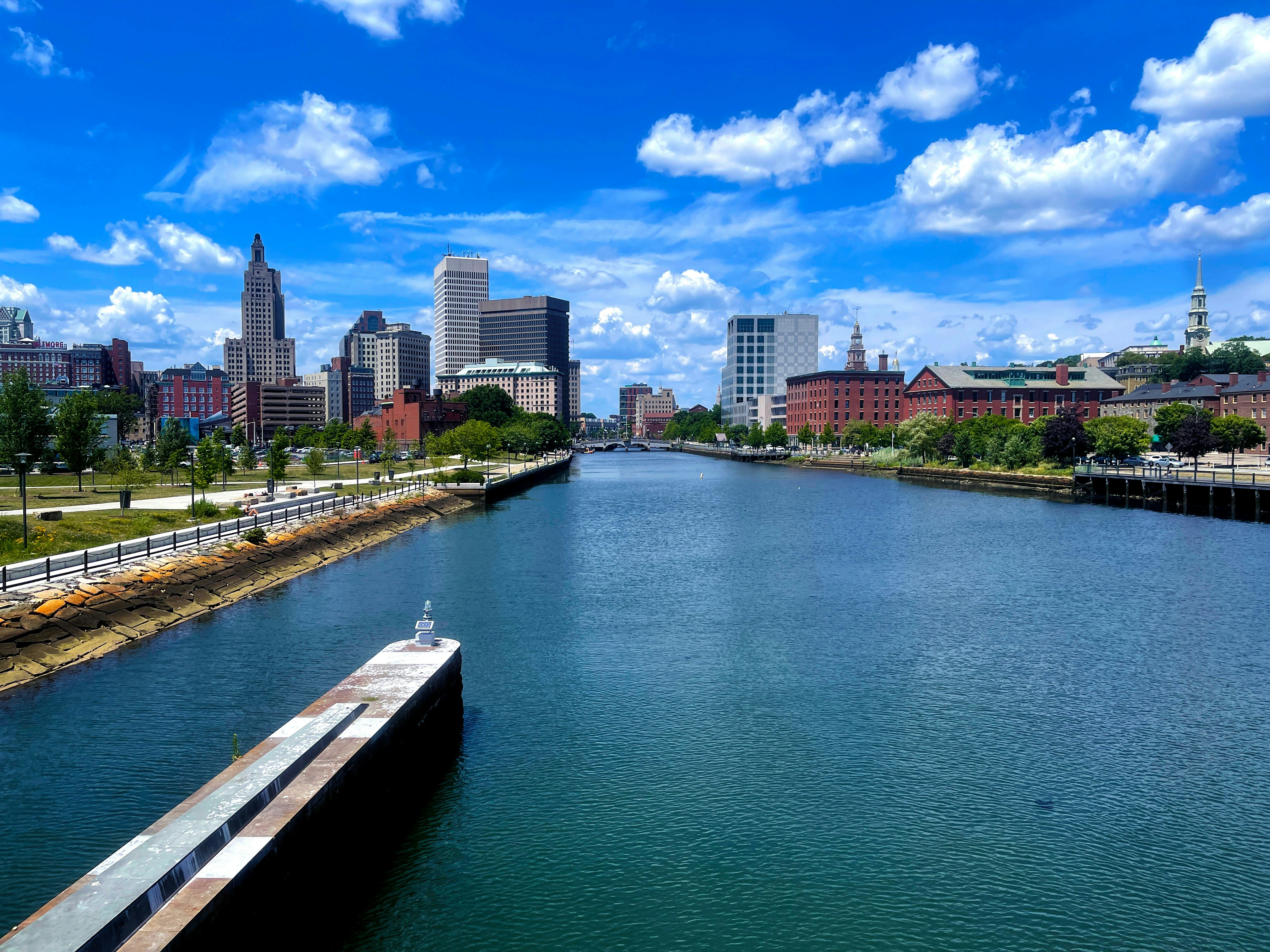 Providence River and the downtown Providence skyline